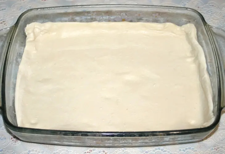 Лазанья из слоеного теста с курицей и грибами: шаг 3