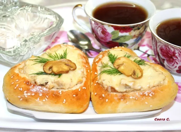 Жюльен в булочках: шаг 15