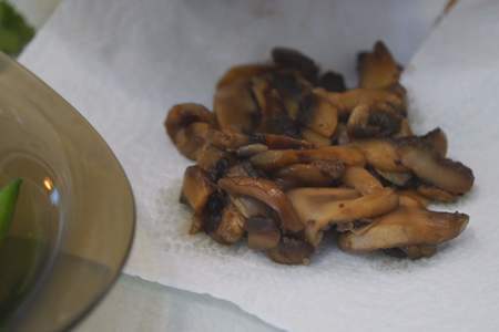 Овощной гарнир с грибами: шаг 1