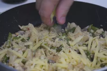 Овощной гарнир с грибами: шаг 9