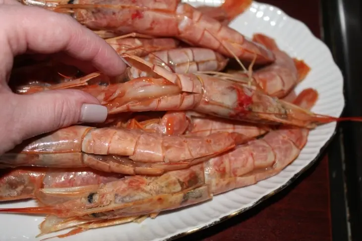 Лангустины фаршированные соусом песто: шаг 2