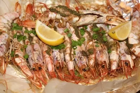 Лангустины фаршированные соусом песто: шаг 5