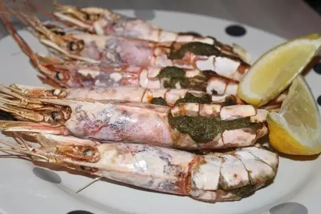 Лангустины фаршированные соусом песто: шаг 6