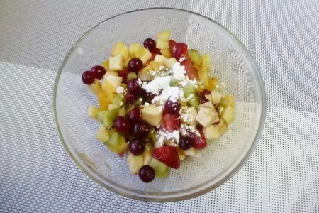 Горячие фруктовые бутерброды с коньяком: шаг 2
