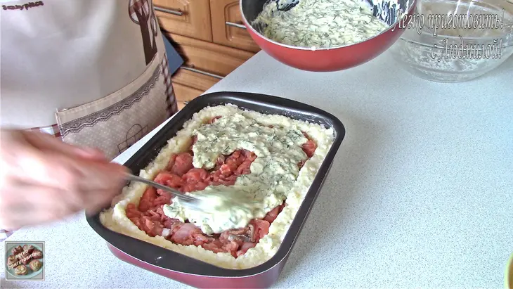Рыбная запеканка с рисом: шаг 9