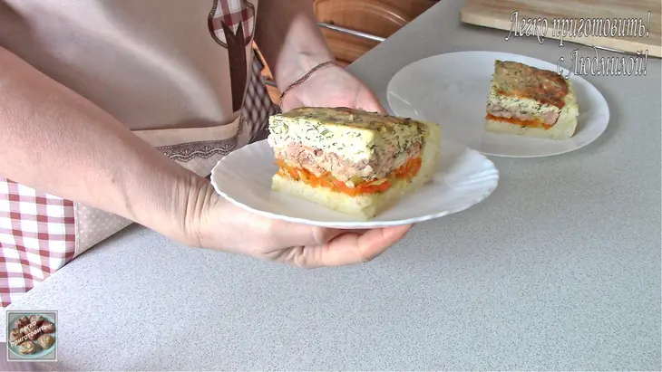 Рыбная запеканка с рисом: шаг 11