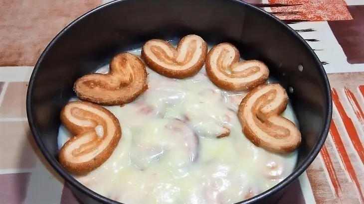 Торт без выпечки: шаг 3