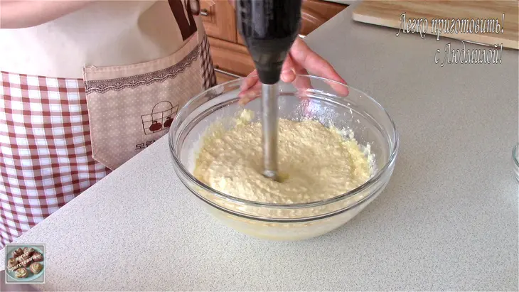 Творожная запеканка без муки и манки: шаг 2