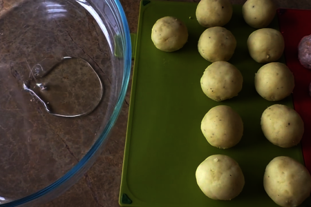 23 шарика в духовке из фарша и картошки: шаг 7