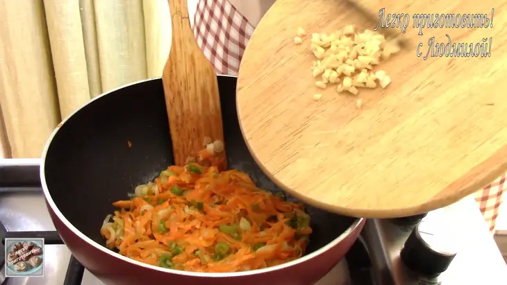 Постные котлеты с грибами, картофелем и овсяными хлопьями: шаг 3