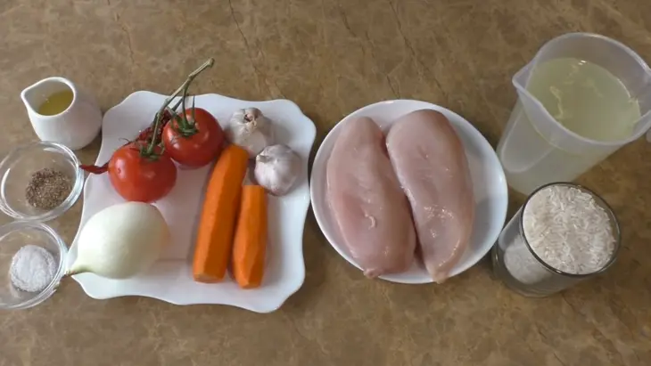 Плов без казана! курица с рисом в духовке: шаг 1
