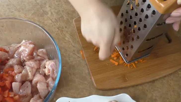 Плов без казана! курица с рисом в духовке: шаг 4