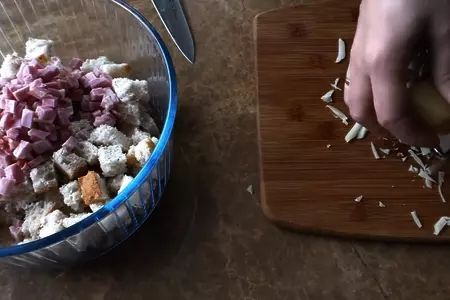 Вчерашний хлеб со вкусом пиццы: шаг 2
