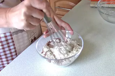 Постные шоколадные кексы: шаг 2