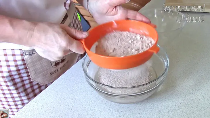 Постные шоколадные кексы: шаг 5
