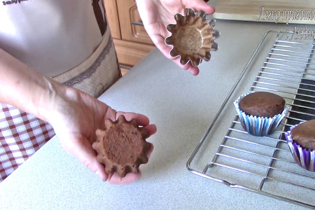 Постные шоколадные кексы: шаг 9