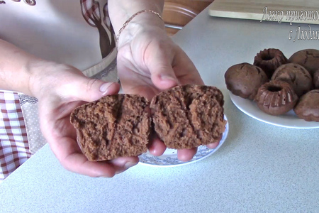 Постные шоколадные кексы: шаг 10
