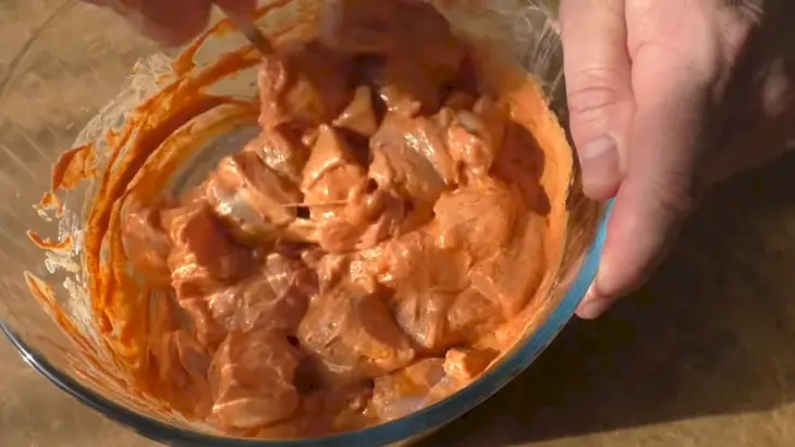 Куриные шашлычки в духовке: шаг 4