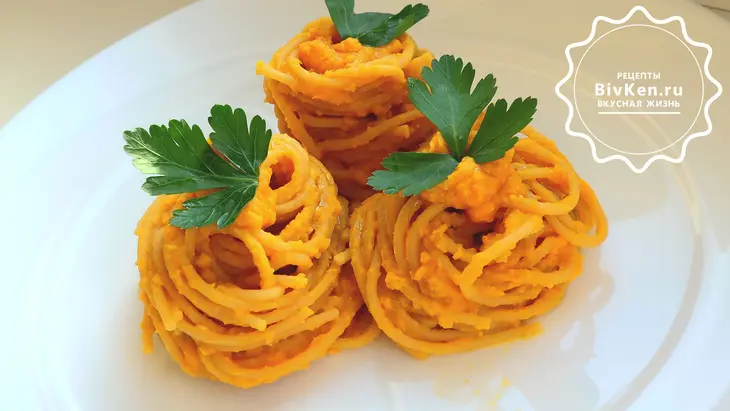 Вкуснятина из макарон с необыкновенным соусом можно в пост: шаг 6