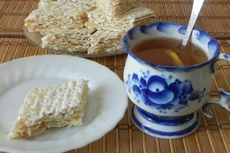 Вафельный десерт из мацы: шаг 6