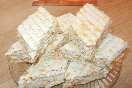 Вафельный десерт из мацы: шаг 7