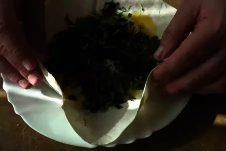 Ленивые хачапури из лаваша: шаг 3