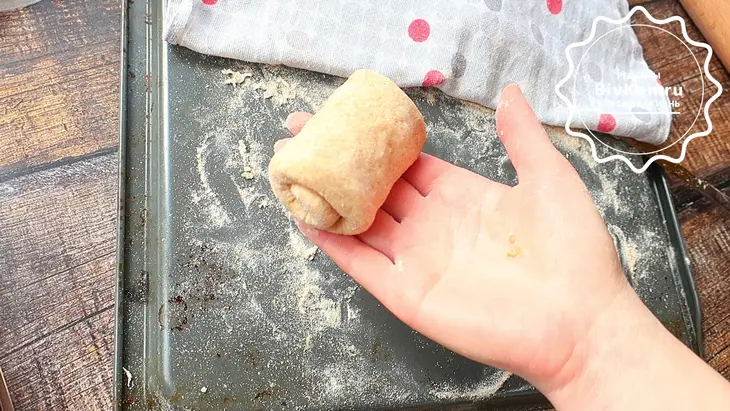 Булочки с тремя начинками: шаг 3