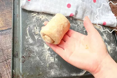 Булочки с тремя начинками: шаг 3