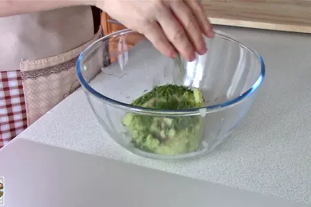 Постные (вегетарианские) капустные котлеты: шаг 4