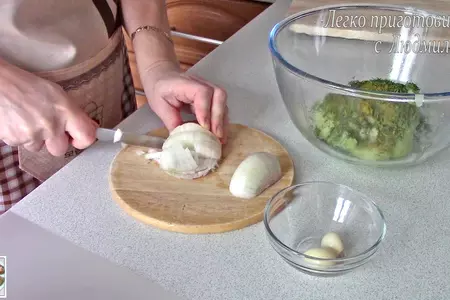 Постные (вегетарианские) капустные котлеты: шаг 5