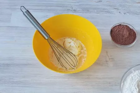 Шоколадный кулич: шаг 1