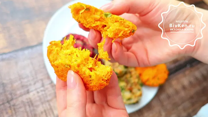 Овощные котлеты 3 вкуса: шаг 3