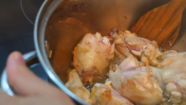 Сырный суп с курицей и болгарским перцем: шаг 5
