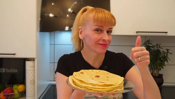 Мексиканские лепешки тортильи: шаг 9