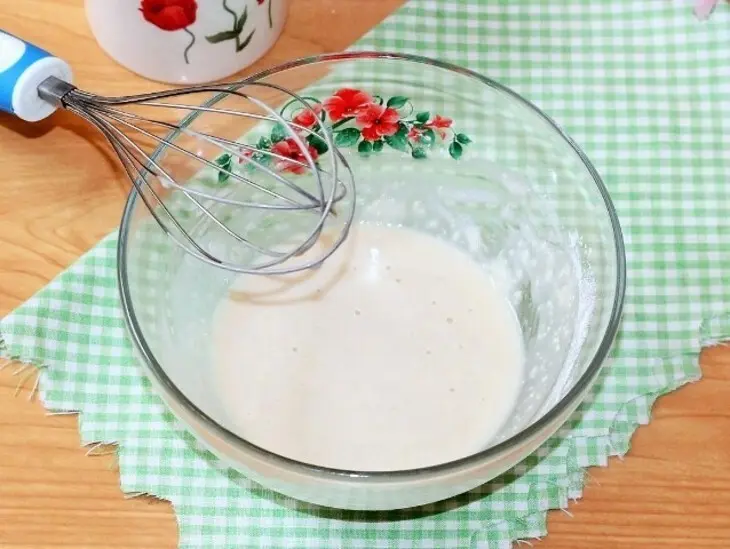 Кулич (паска) с шоколадом и вишней: шаг 2