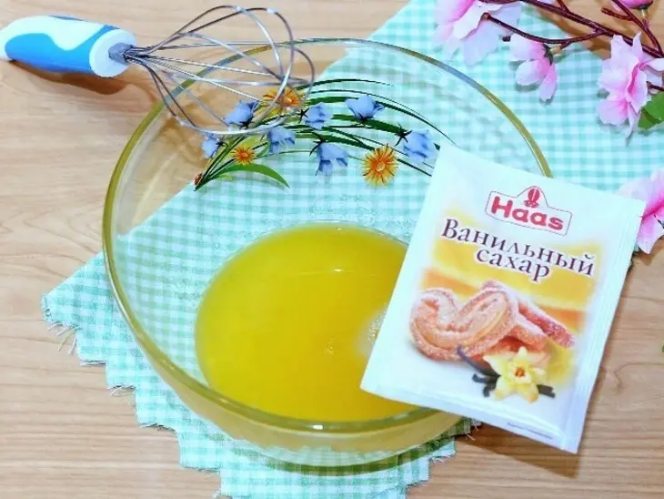 Кулич (паска) с шоколадом и вишней: шаг 3