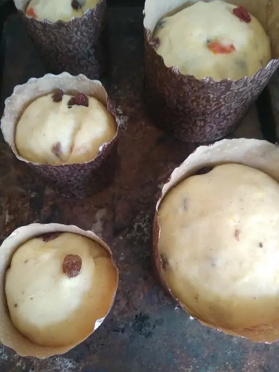 Пасхальный кулич: шаг 7
