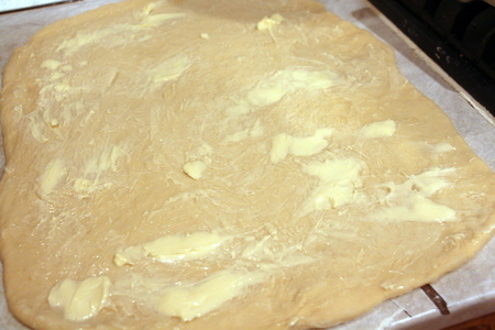 Булочки синнабон в сливочно-ореховой заливке #пасха: шаг 3