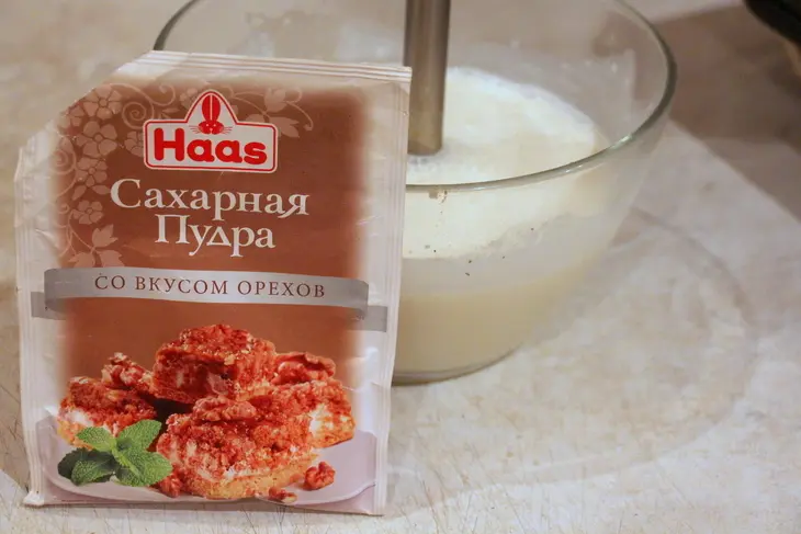 Булочки синнабон в сливочно-ореховой заливке #пасха: шаг 7