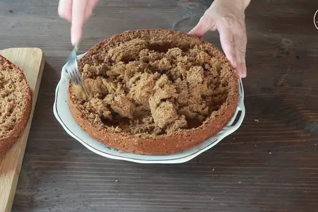 Торт шоколадный с орехами: шаг 5