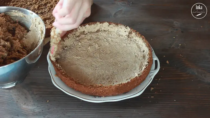 Торт шоколадный с орехами: шаг 6
