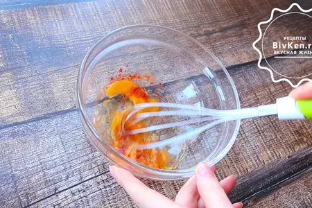 Хризантема в духовке, хрустящая закуска: шаг 1
