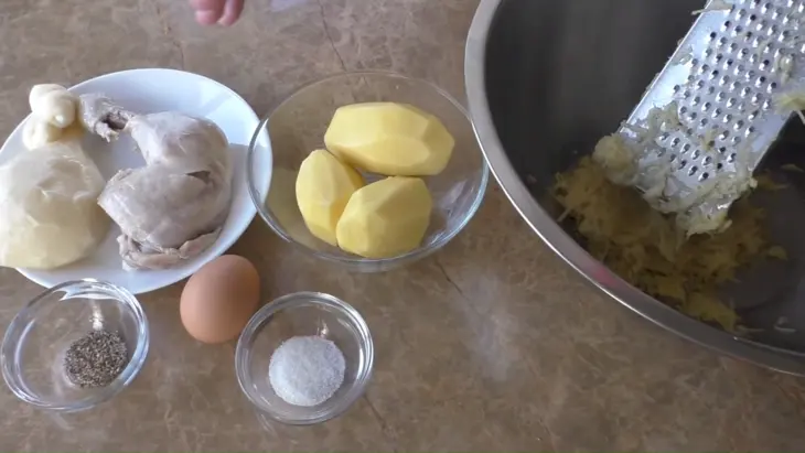 Картофельная запеканка с мясом: шаг 1