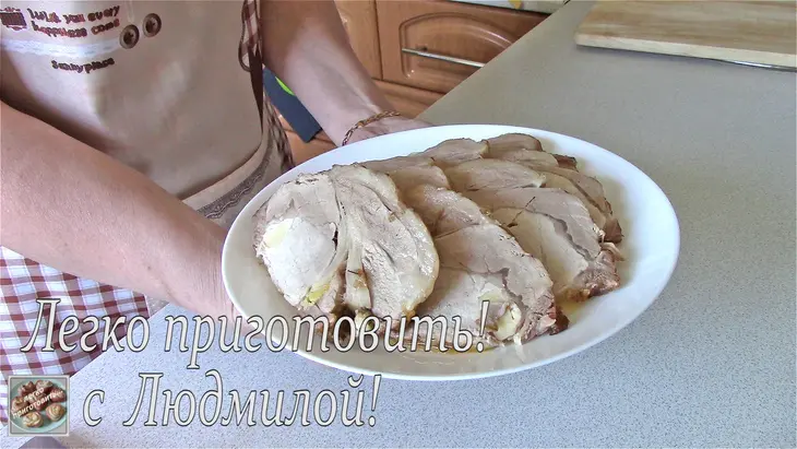 Мясо в духовке: шаг 1
