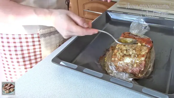 Мясо в духовке: шаг 9