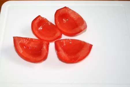 Фруктово-овощной салат с крабовыми палочками в банке #махеевънаприроде: шаг 4