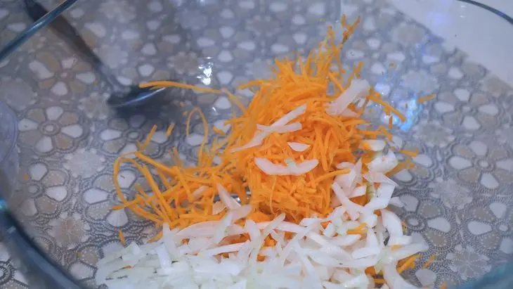 Закуска из баклажанов с морковью по-корейски: шаг 5