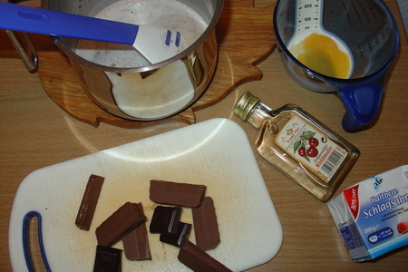 Шоколадно-ореховый ликёр.: шаг 2