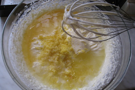 Легкий лимонный чизкейк с медом: шаг 2