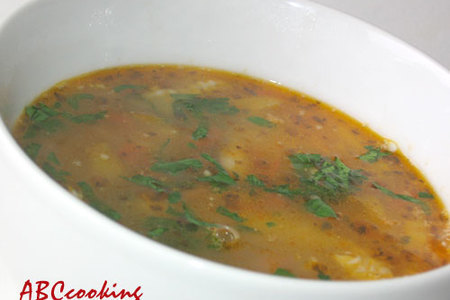 Густой куриный суп с перловкой и фасолью: шаг 2
